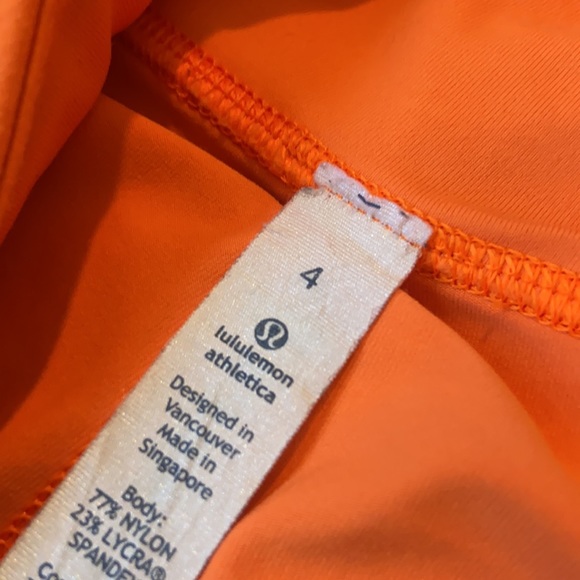Rare Lululemon - Neon Orange - Picture 3 of 3